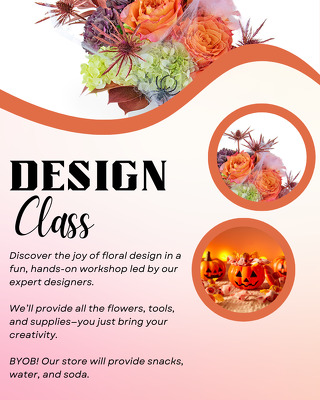 Design Class Oct. 29th 6PM 