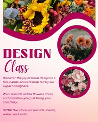 Fall Design Class Sept. 17 from Olander Florist, fresh flower delivery in Chicago