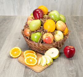 Classic Fruit Basket from Olander Florist, fresh flower delivery in Chicago