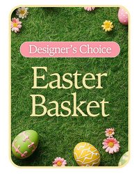 Designer's Choice Easter Basket from Olander Florist, fresh flower delivery in Chicago