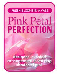 Pink Petal Perfection – Designer's Choice from Olander Florist, fresh flower delivery in Chicago