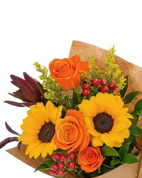 Tuscan Wrapped Flowers from Olander Florist, fresh flower delivery in Chicago