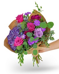 Magenta Bouquet from Olander Florist, fresh flower delivery in Chicago