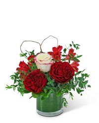 Red Romance from Olander Florist, fresh flower delivery in Chicago