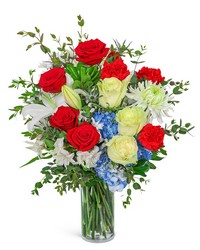 With Pride and Honor from Olander Florist, fresh flower delivery in Chicago
