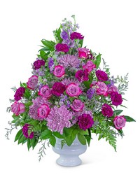 Gracefully Majestic Urn from Olander Florist, fresh flower delivery in Chicago