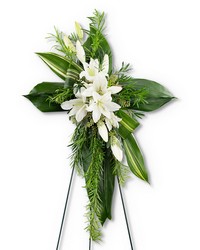Cross of Comfort from Olander Florist, fresh flower delivery in Chicago