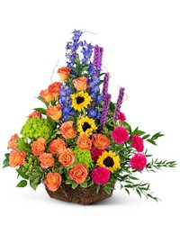 Treasured Memories Basket from Olander Florist, fresh flower delivery in Chicago