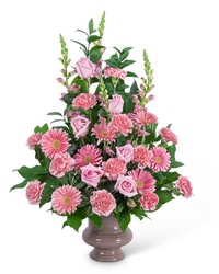 Forever Adored Urn from Olander Florist, fresh flower delivery in Chicago