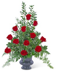 Everlasting Love Urn from Olander Florist, fresh flower delivery in Chicago