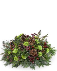 Trimmed in Tradition Centerpiece from Olander Florist, fresh flower delivery in Chicago
