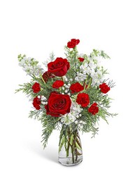 Snow-Kissed Vibe from Olander Florist, fresh flower delivery in Chicago