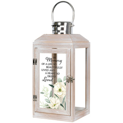 In Memory Lantern from Olander Florist, fresh flower delivery in Chicago